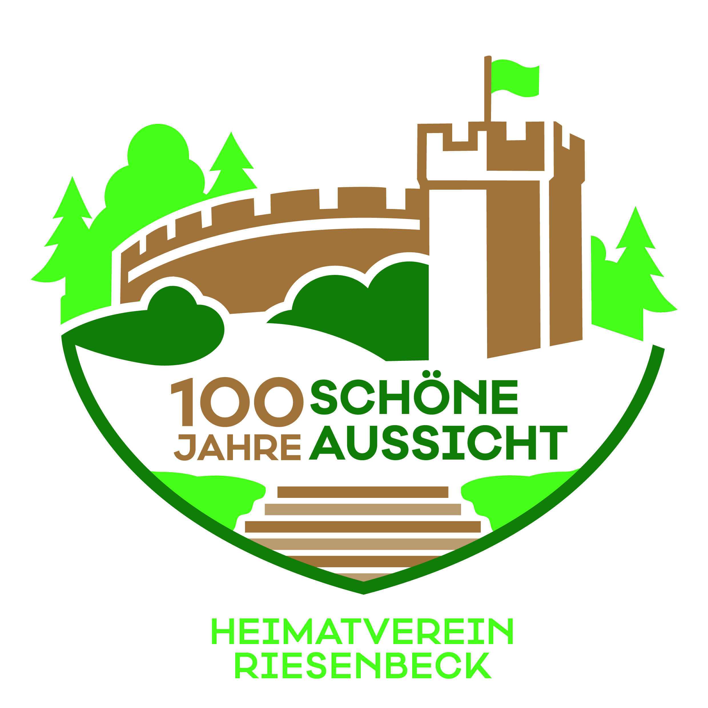Logo 100 Jahre Schöne Aussicht